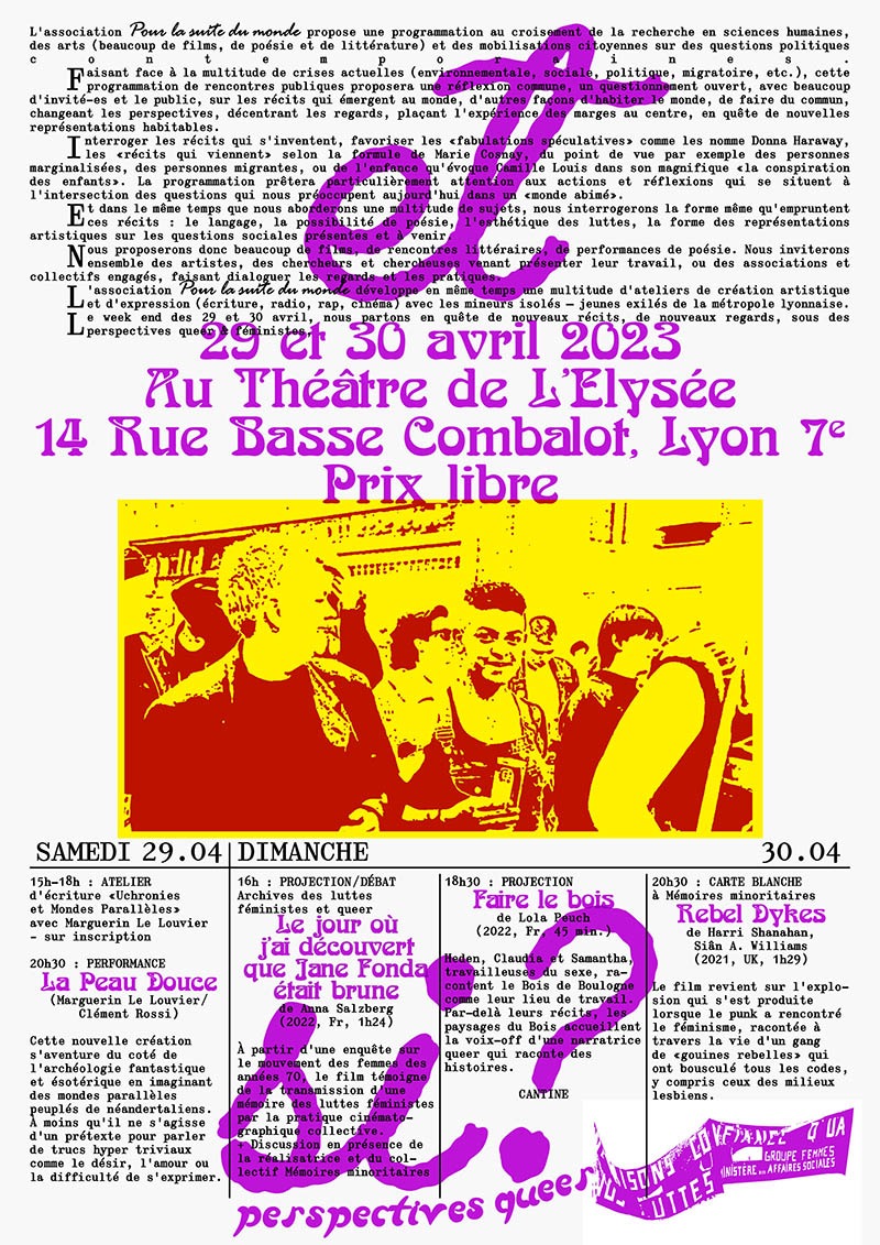 29&30/04 – ET SI ? Perspectives queer